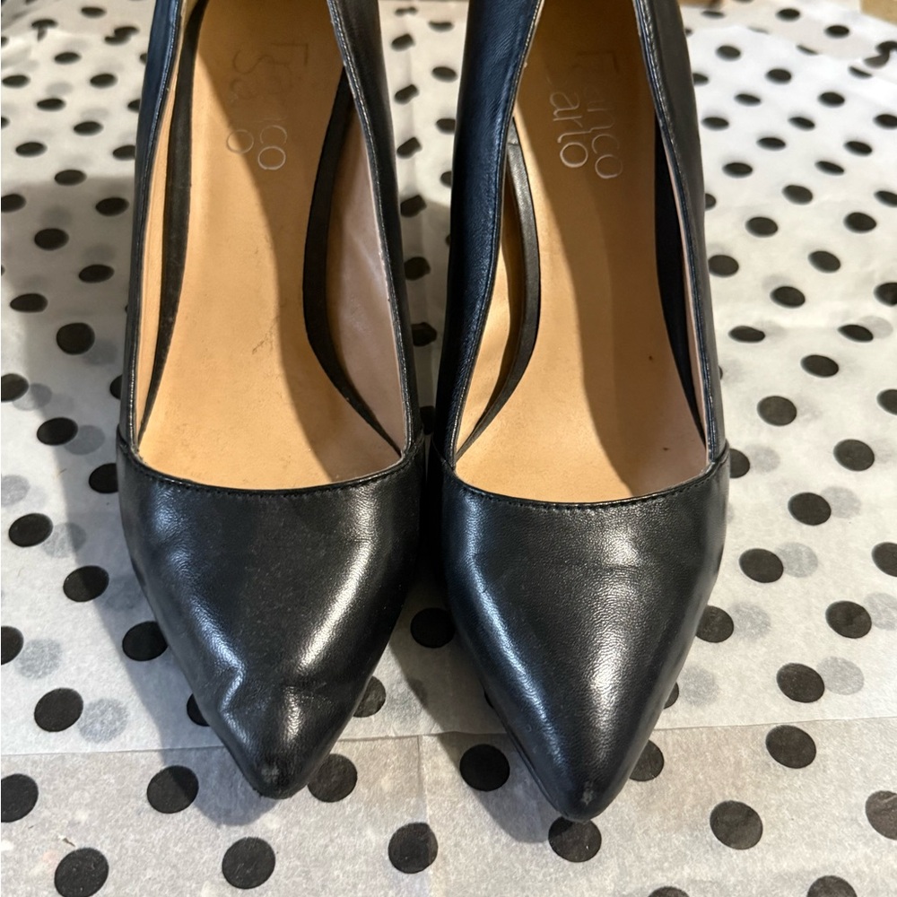 Franco Sarto Classic Black Heels